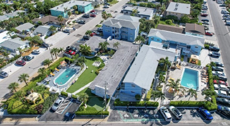 Welcome To St Pete Beach Suites - Aerial View