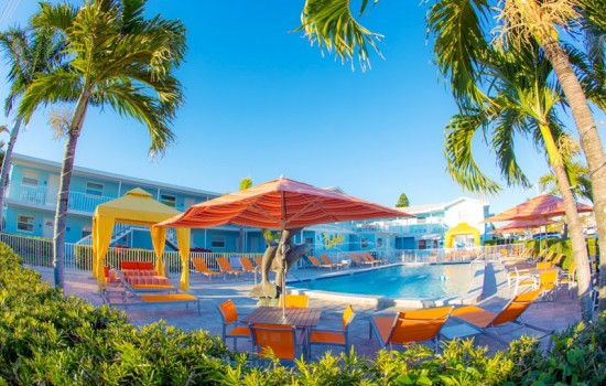 Welcome To St Pete Beach Suites - Poolside Cabanas